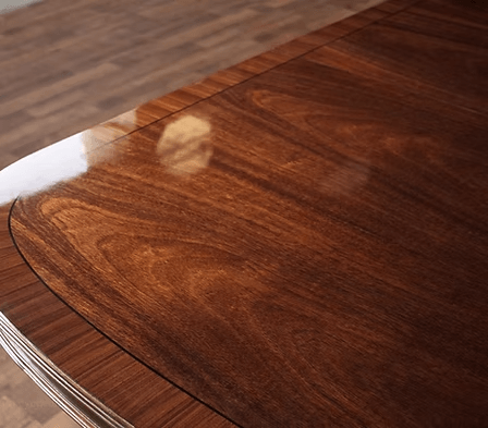 Spray lacquer finishing